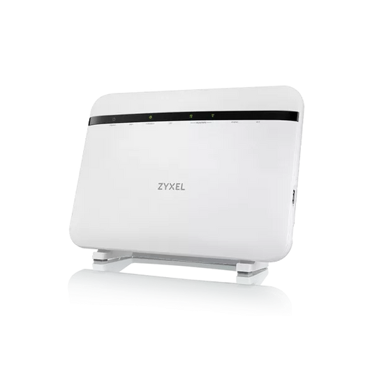 Zyxel EX5401-B0 WiFi 6 Router – Gigabit Ethernet Gateway für Glasfaser mit AON SFP-Modul