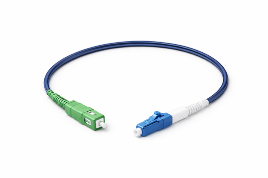 Glasfaserkabel SC/APC auf LC/UPC, 2  m