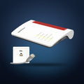 FRITZ!Box 7510 mit DSL-Dose