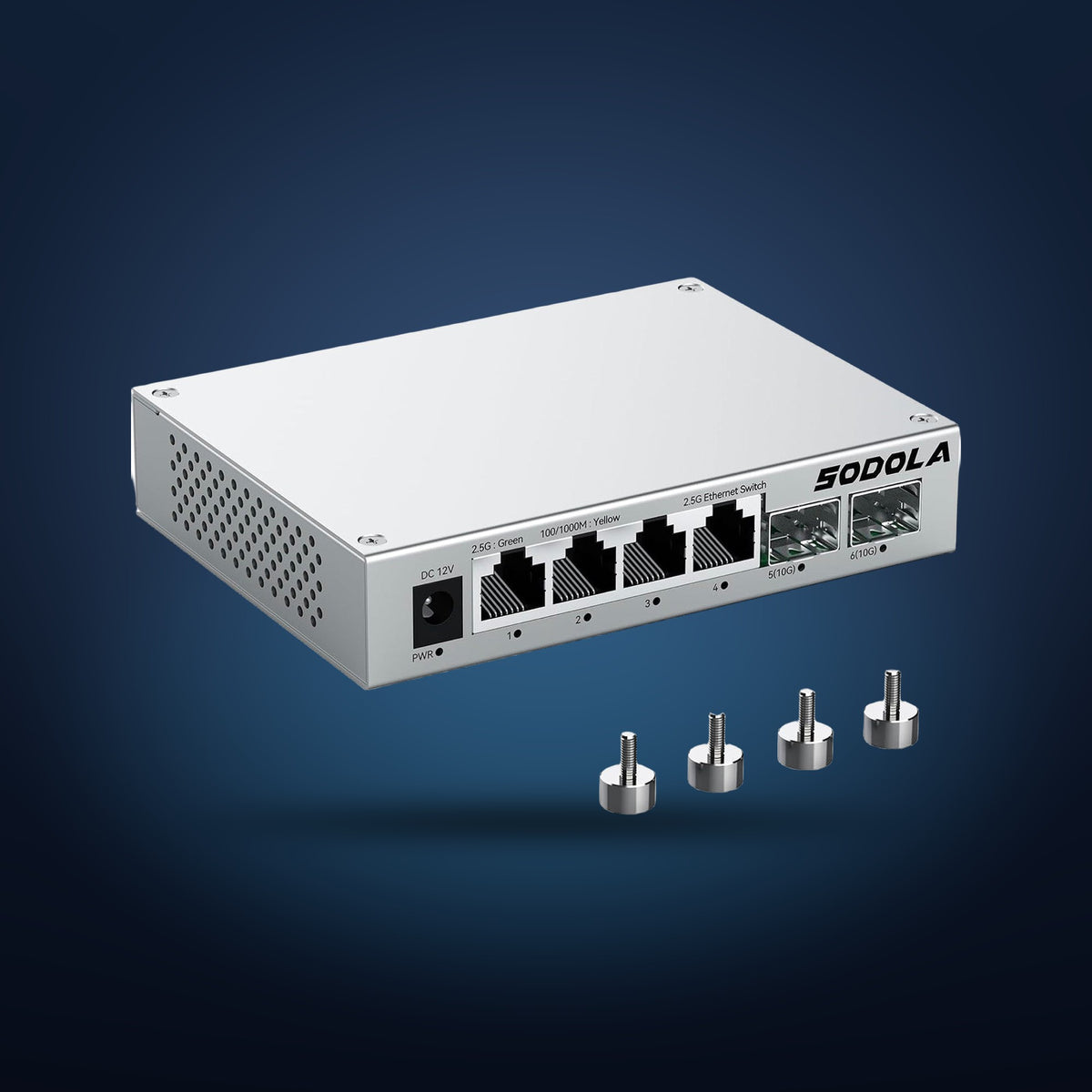 2,5-Gbit-Switch mit 10G-SFP+-Port