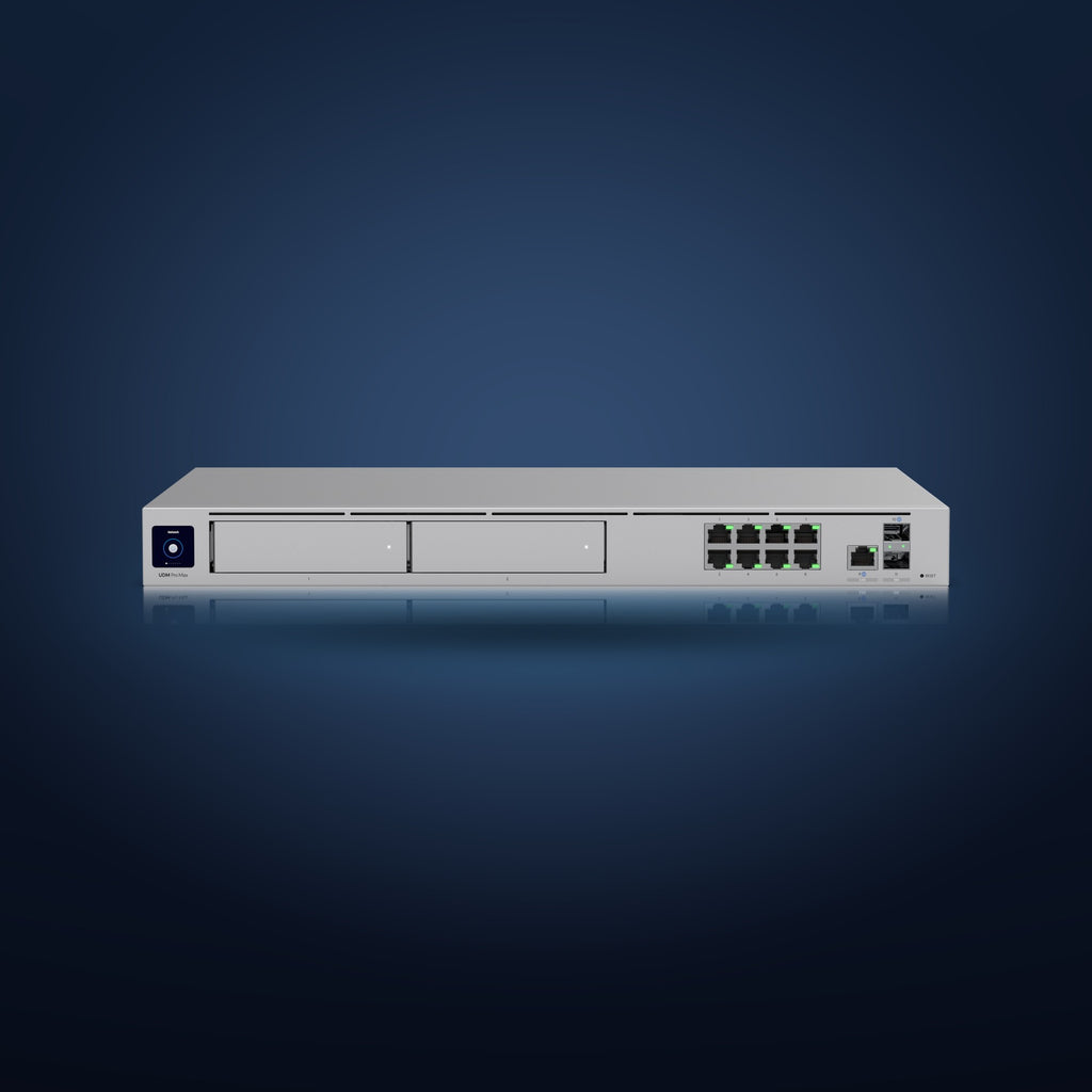 UniFi Dream Machine Pro Max – Front (leicht perspektivisch)