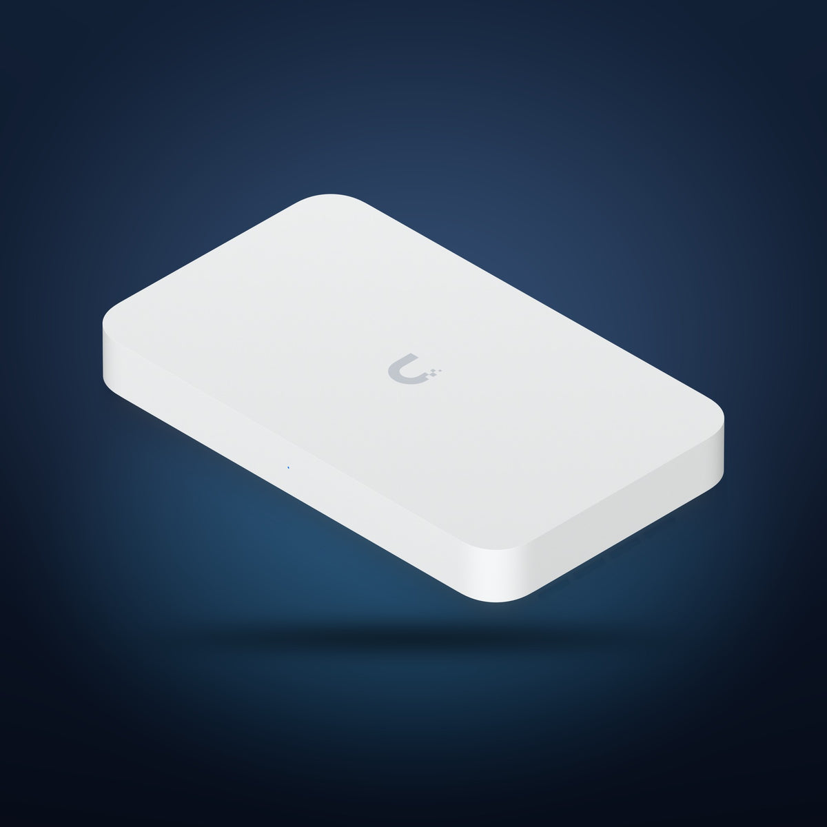 UniFi Gateway Fiber – Draufsicht schräg