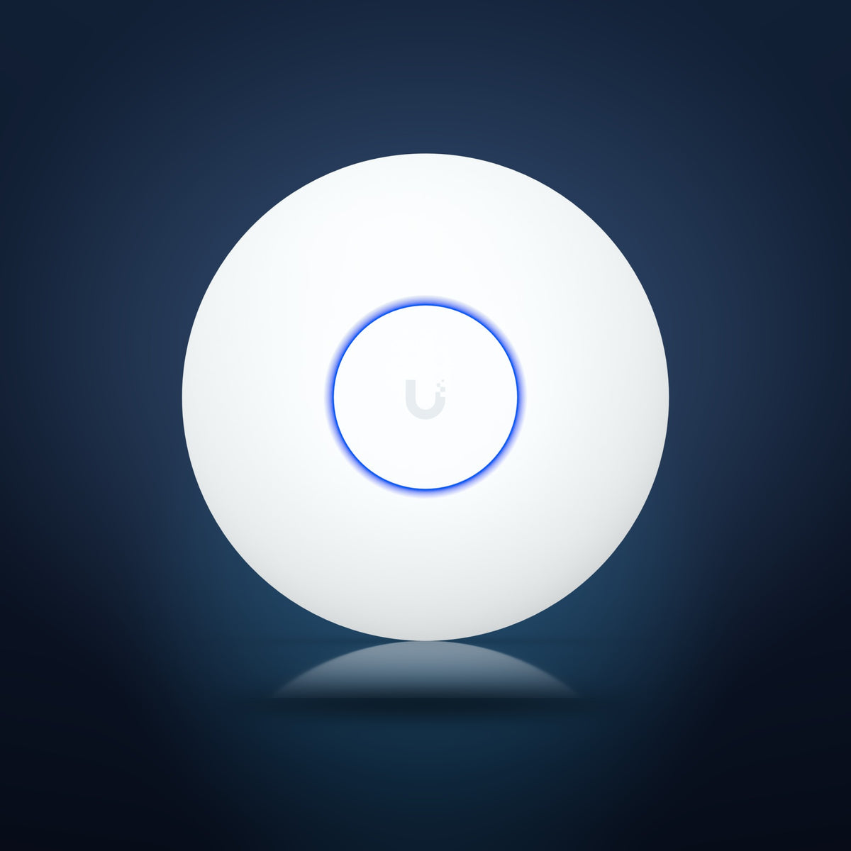 UniFi U7 Lite – Front (Unterseite mit LED-Ring)