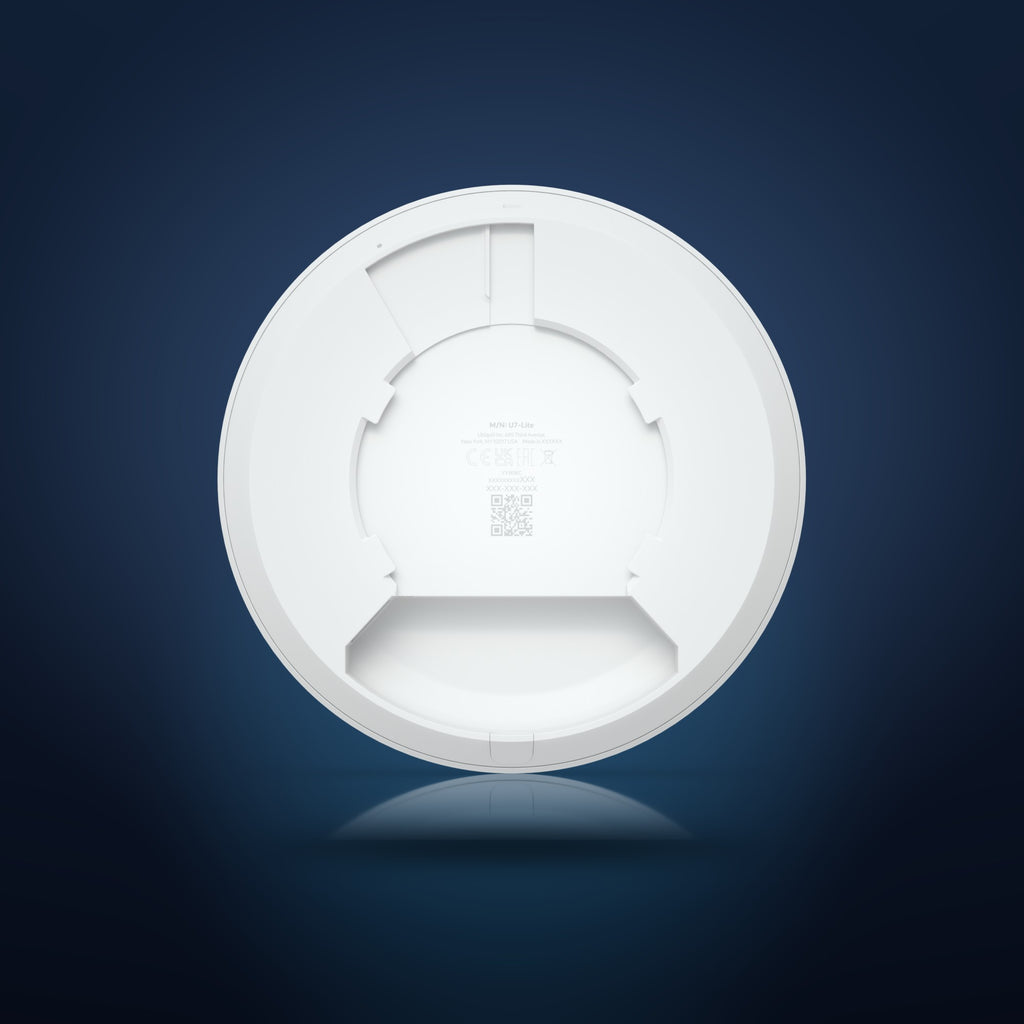 UniFi U7 Lite – Rückseite (Montageseite)