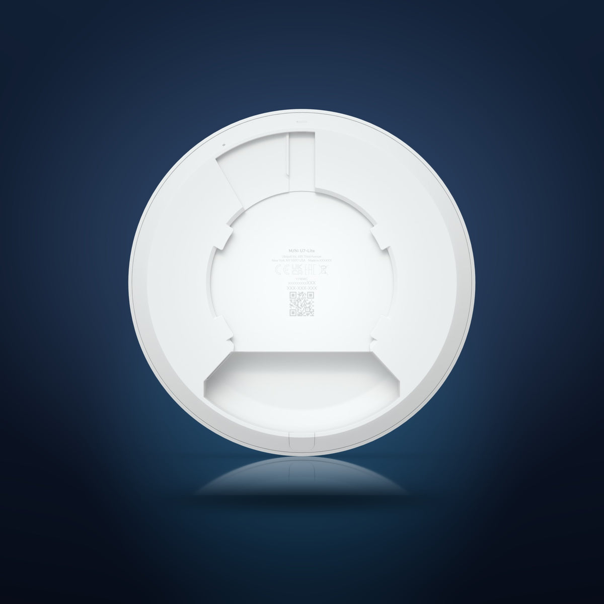 UniFi U7 Lite – Rückseite (Montageseite)