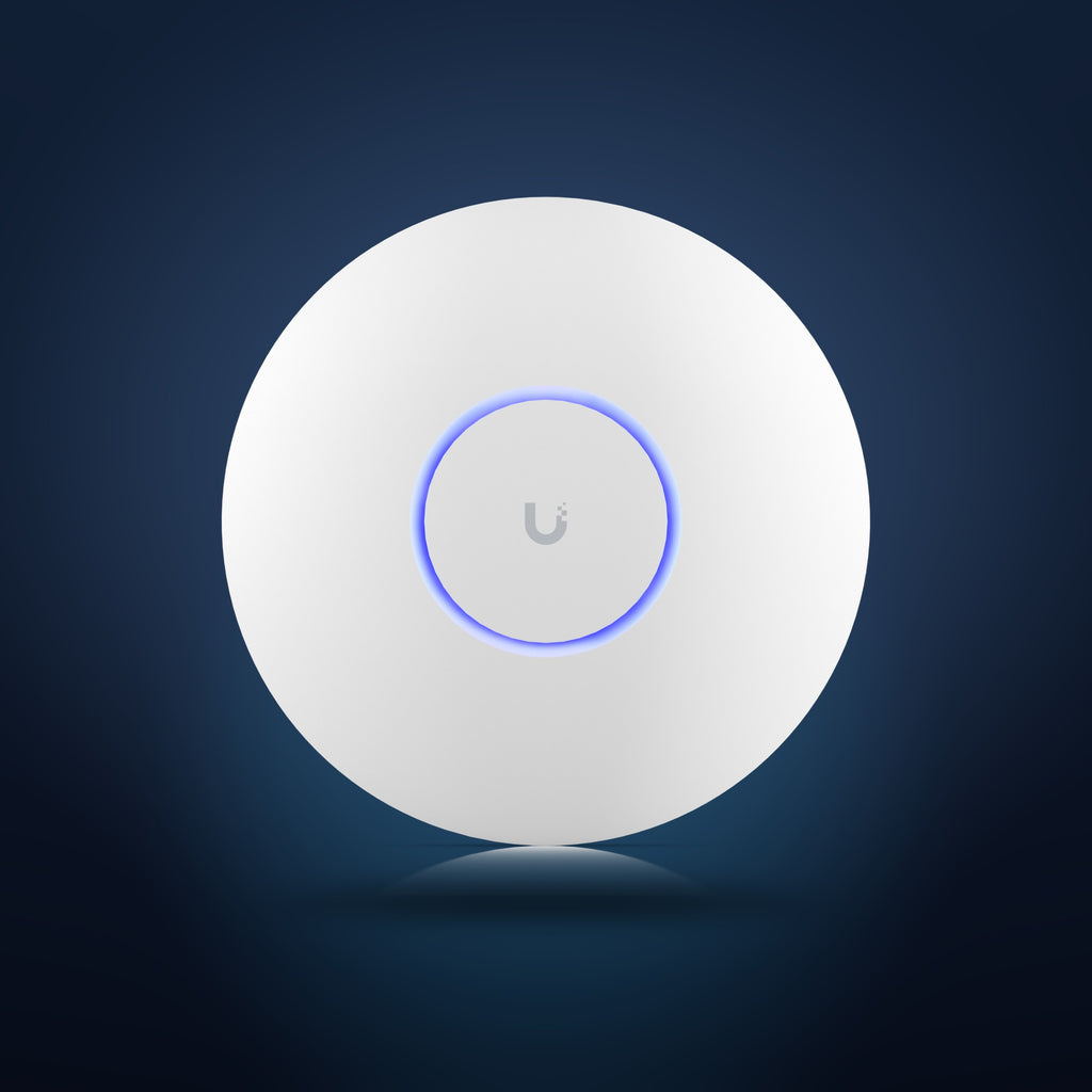 UniFi U7 Pro Max – Front (Unterseite mit LED-Ring)