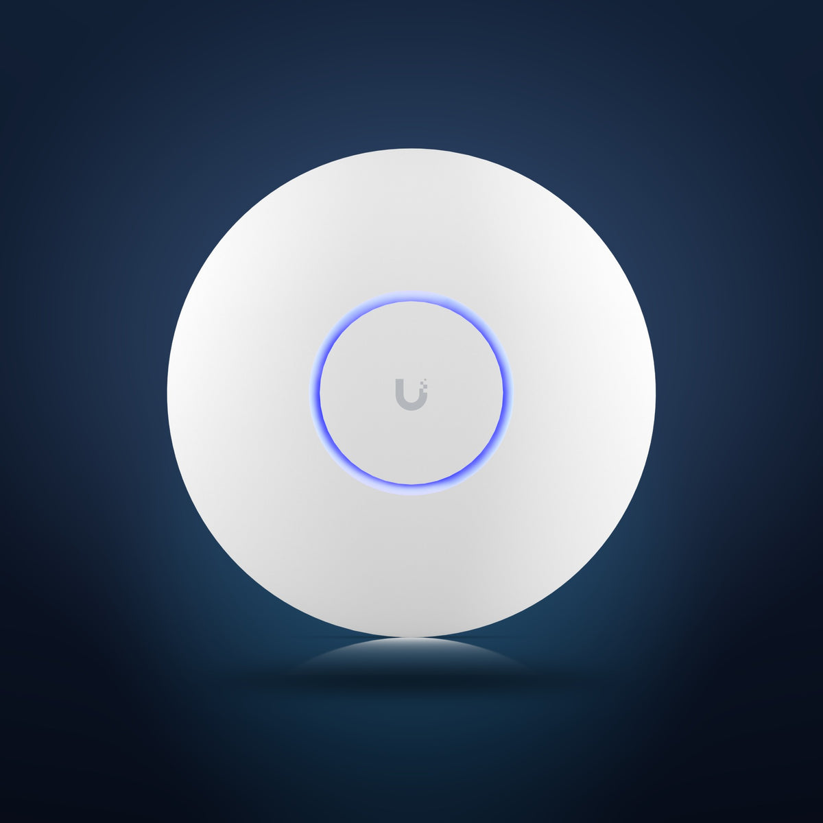 UniFi U7 Pro Max – Front (Unterseite mit LED-Ring)