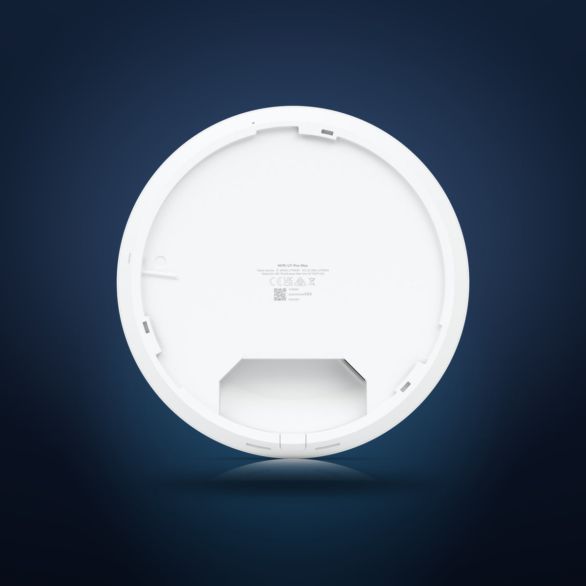 UniFi U7 Pro Max – Rückseite (Montageseite)